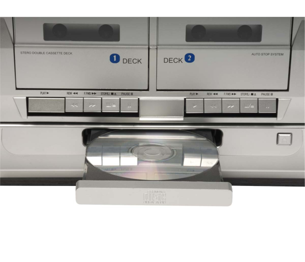 Denver Miniwieża Denver MRD-166 z gramofonem i radio DAB+/FM czarna - 1535051 - zdjęcie 9